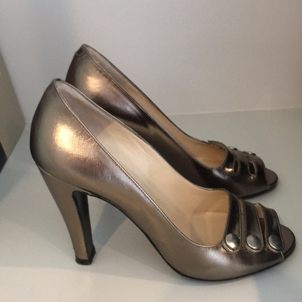 Metallic Dress Pumps